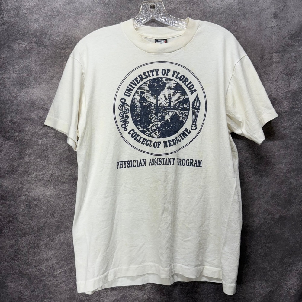 Vintage Screen Stars University of Florida College of Medicine PA T-Shirt Large